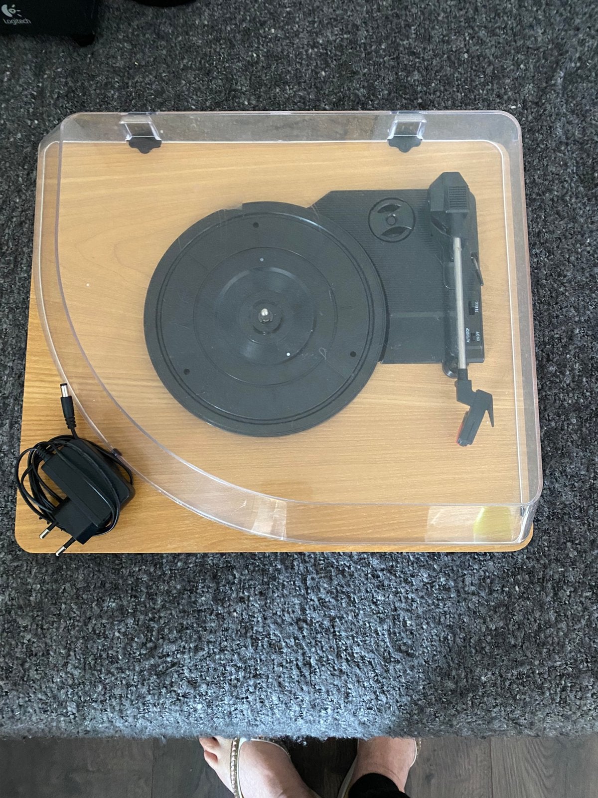 Platine ION pure LP, Audio, Tv en Foto, Platenspelers, Overige merken, Gebruikt, Automatisch, Ophalen of Verzenden