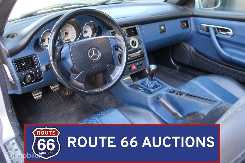 Mercedes-Benz SLK 200 Kompressor | 2000 | Route 66 Auctions, Achat, Entreprise, Boîte manuelle, Autre carrosserie