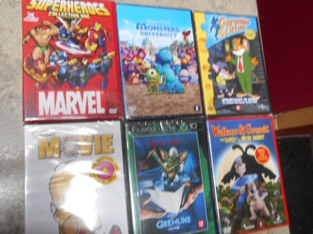 Mooie dvd's voor kids / 3 voor 5 €, Cd's en Dvd's, Dvd's | Tekenfilms en Animatie, Ophalen of Verzenden, Zo goed als nieuw, Nederlands