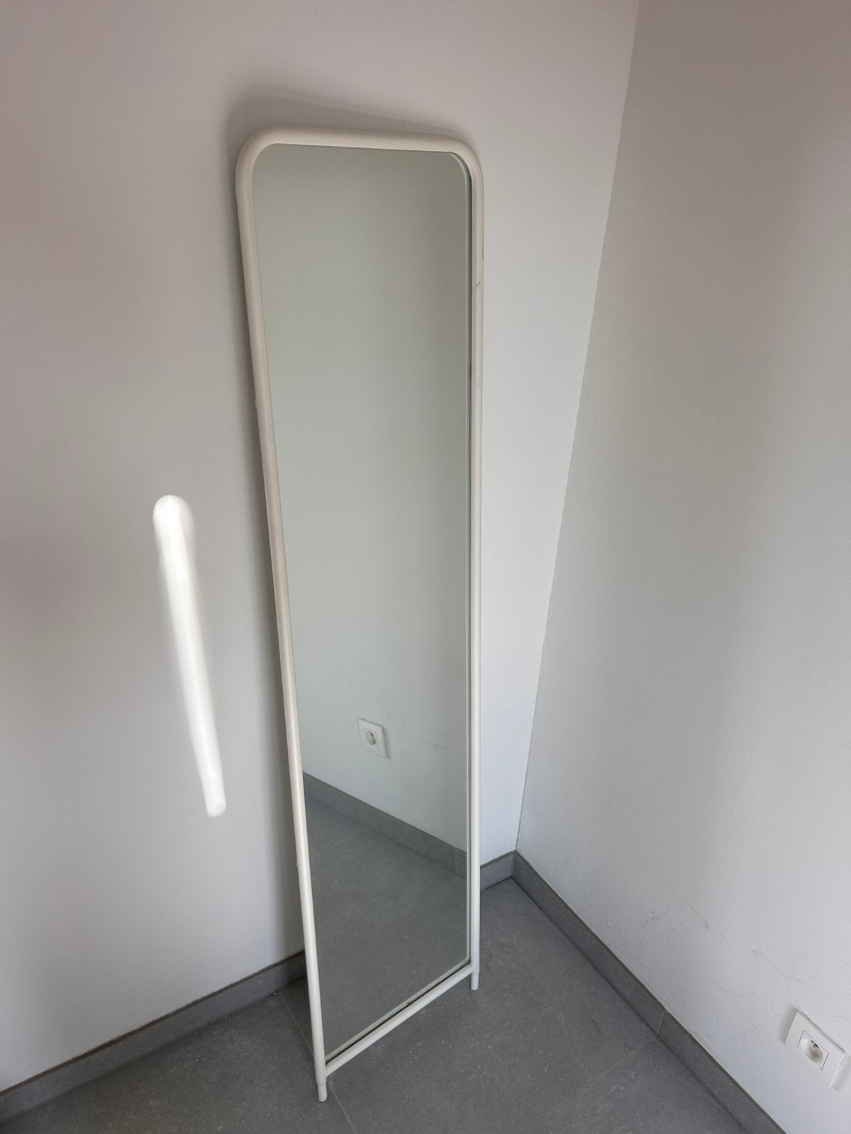 Spiegel tegen muur 48x160cm, Ophalen, Gebruikt