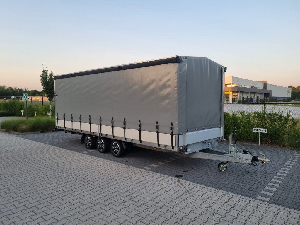 Hapert H3 - Remorque avec rideau - 605x220x180cm -3.5T, Autos : Divers, Enlèvement ou Envoi, Comme neuf