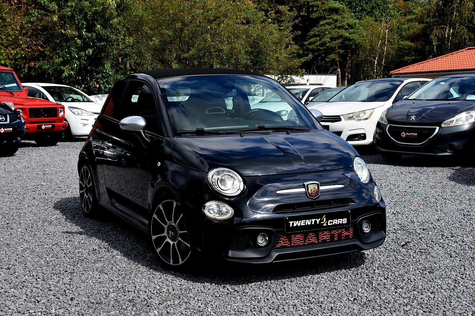 Fiat 500C Abarth Cabrio Airco Nieuw Model Led Navi CruiseC, Cuir, Achat, Euro 6, Entreprise