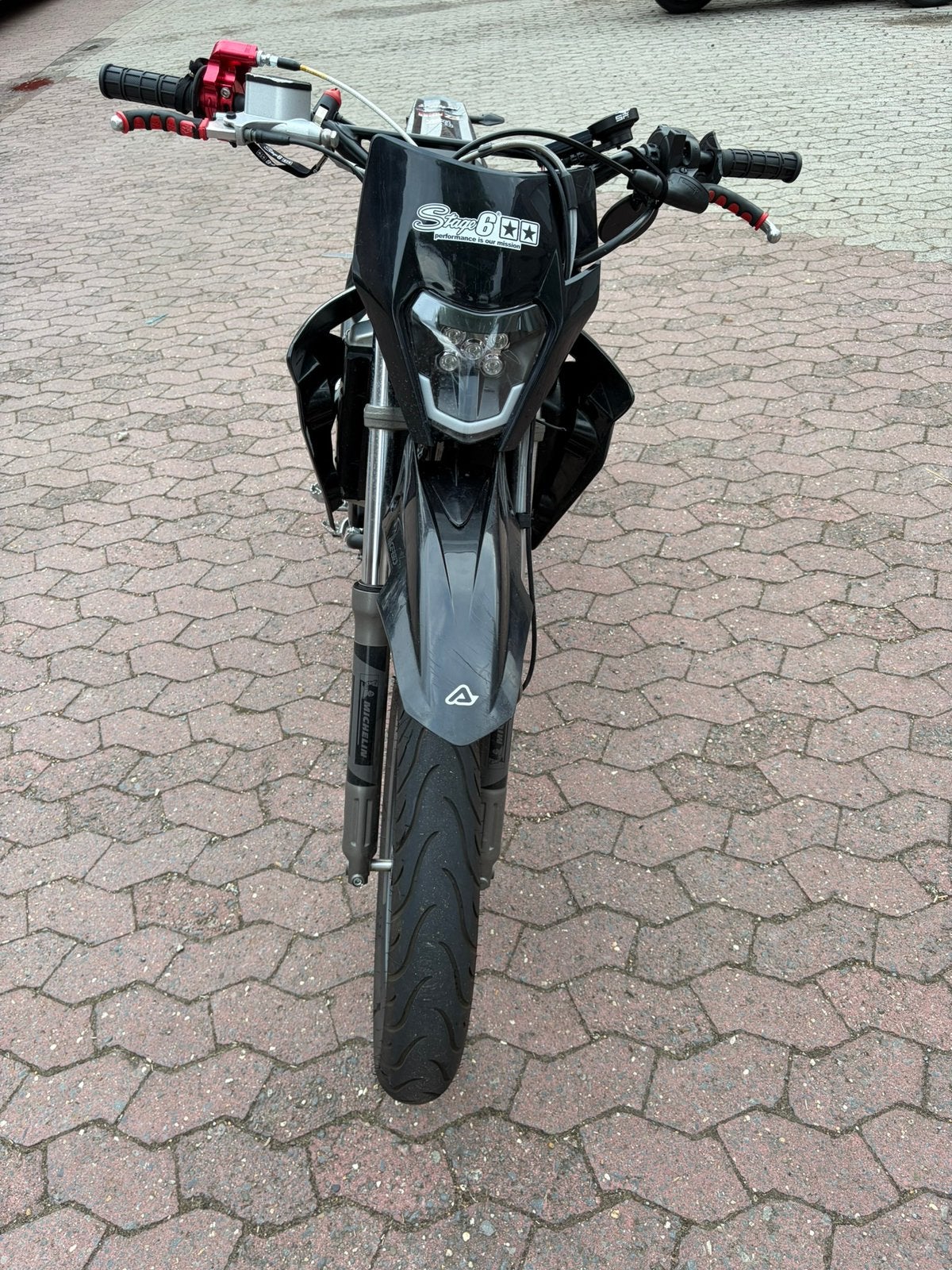 Sherco sm-r blackmoon 50(70) 2024, Ophalen, 6 versnellingen, 70 cc, Klasse B (45 km/u)