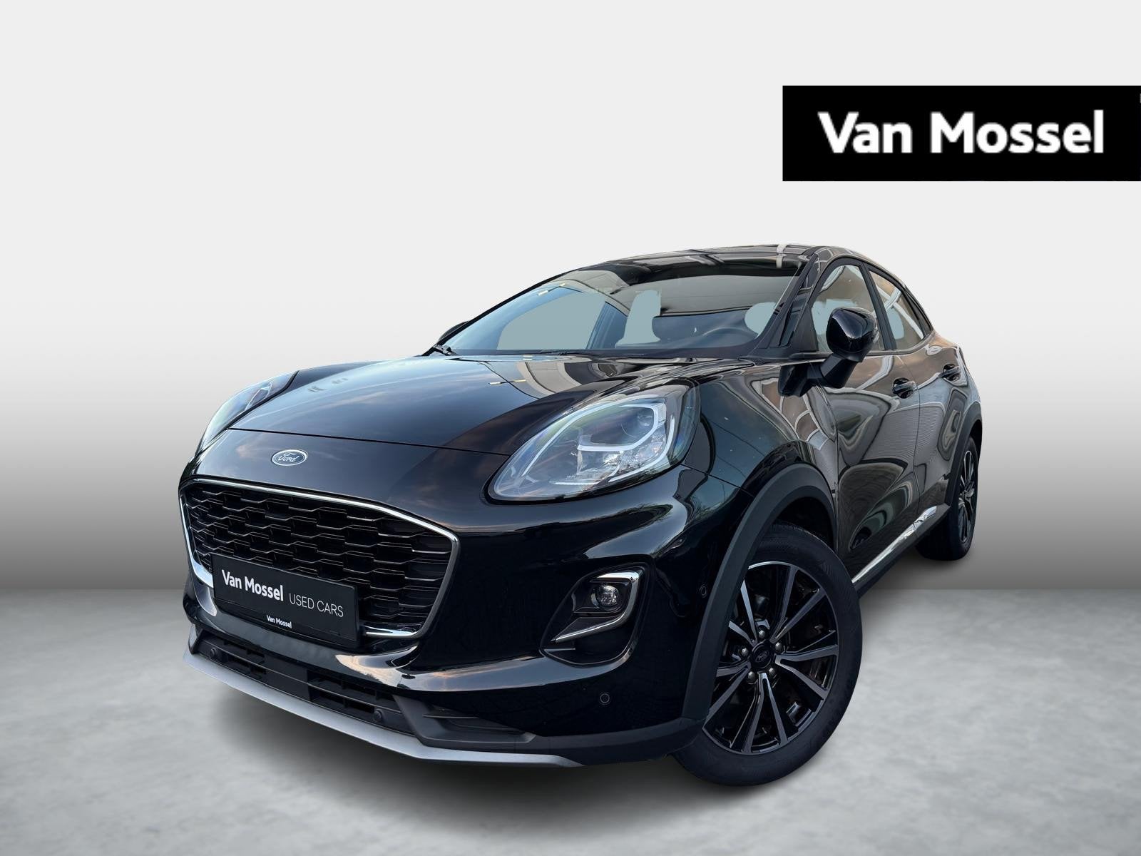 Ford Puma Titanium - Camera - Carplay, Stof, https://public.car-pass.be/vhr/d3b1d4ff-9592-4427-b36e-b90d70c4806f, Zwart, Bedrijf
