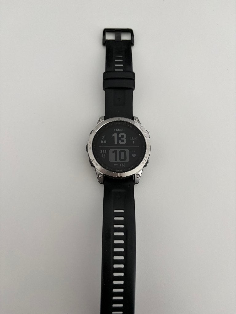Garmin Fenix 7 (47mm) – Avec Boîte, Ophalen, Gebruikt, Zwart, Garmin