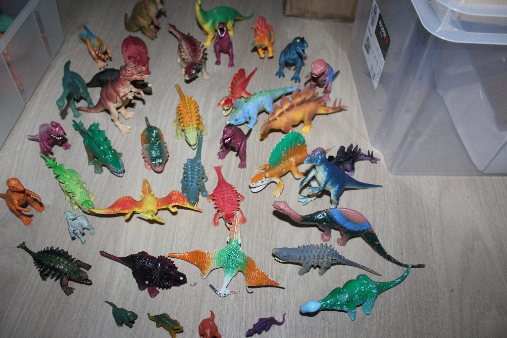 lot de dinosaures, Enlèvement, Utilisé