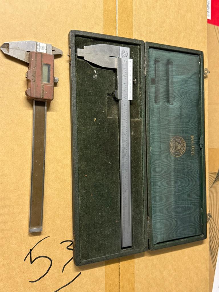 2 schuifmaten, Doe-het-zelf en Bouw, Ophalen, Gebruikt