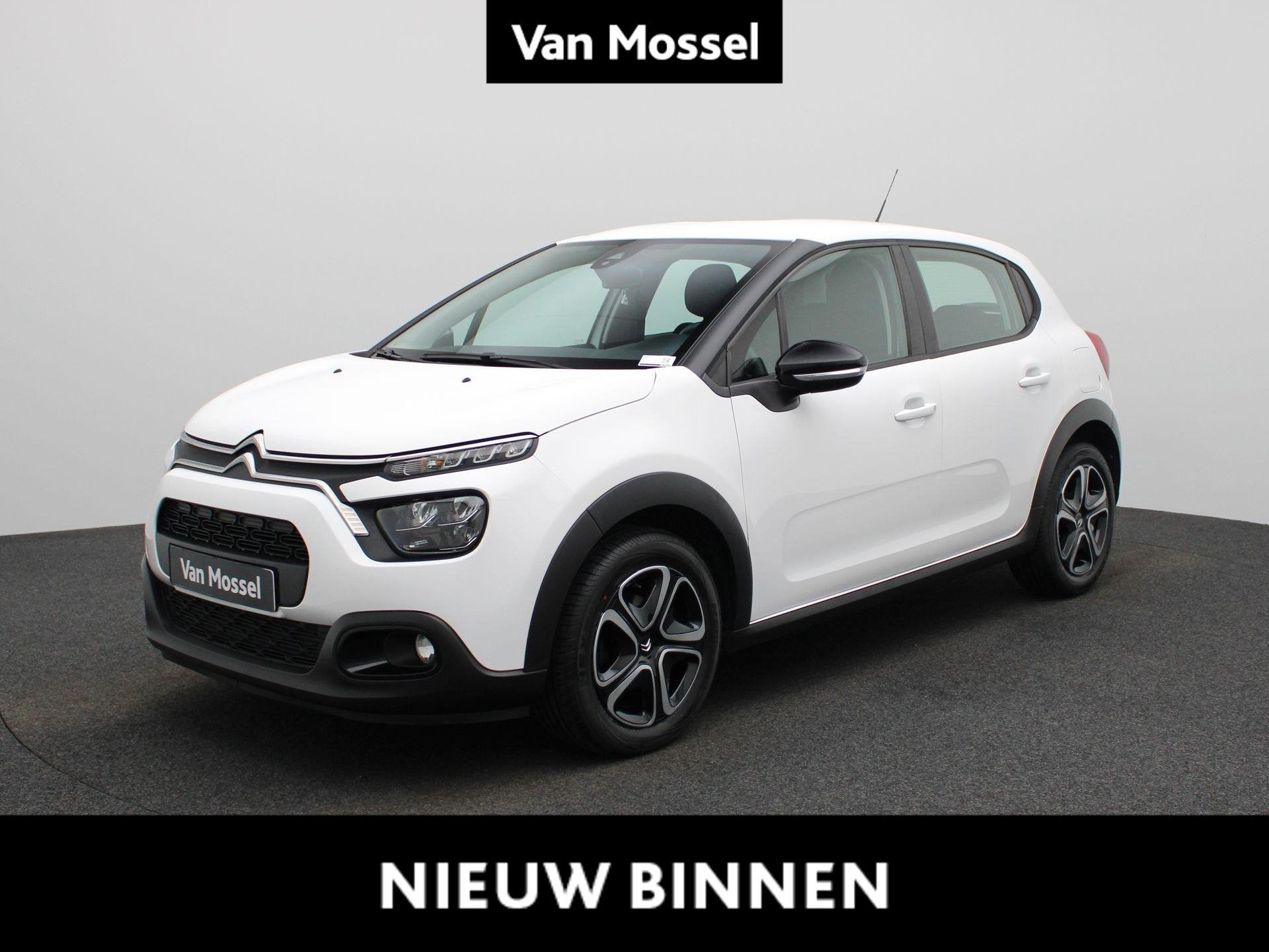 Citroën C3 1.2 PureTech 82 S&S MAN Feel, Voorwielaandrijving, Gebruikt, Wit, 5 deurs