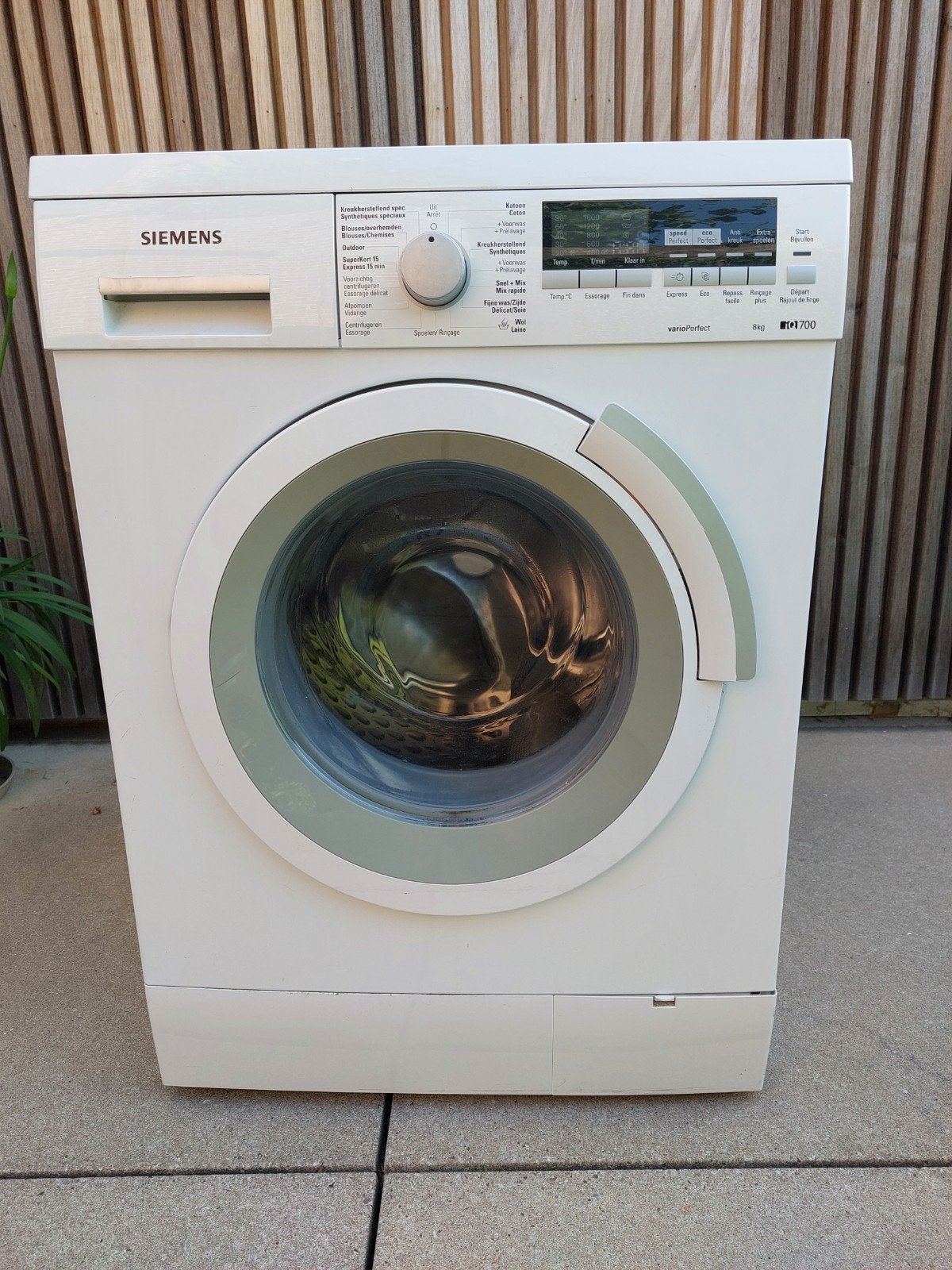 Wasmachine Siemens, Ophalen