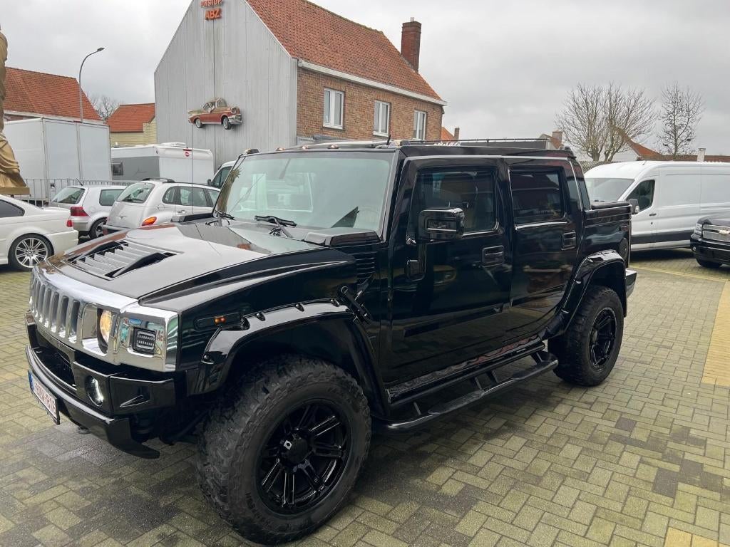 HUMMER H2 SUT 6.2, Auto's, Beige, Zwart, Bedrijf, 5 zetels
