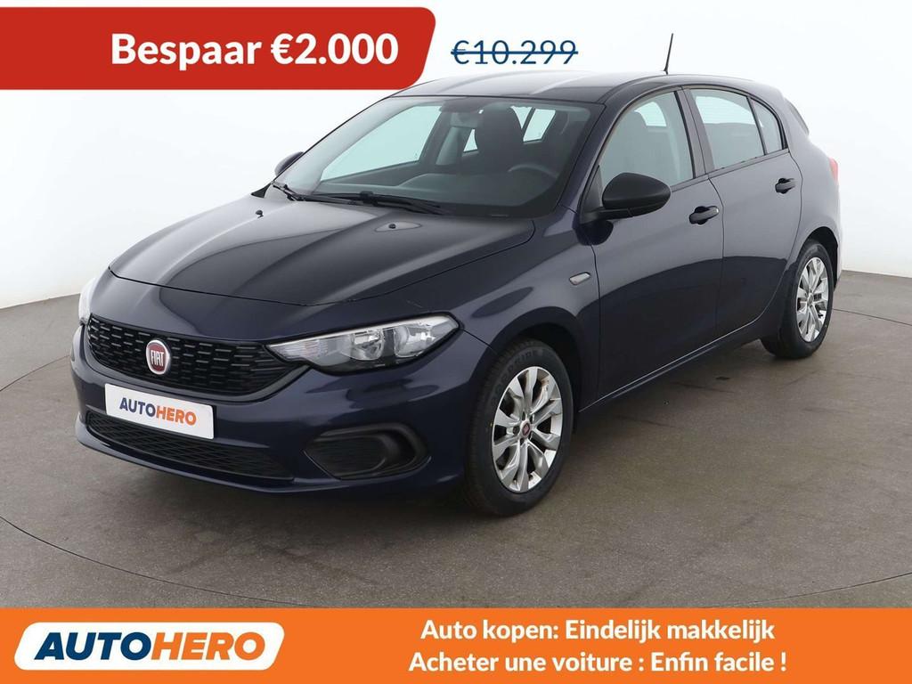 Fiat Tipo 1.4 Street (bj 2019), Auto's, Voorwielaandrijving, Stof, 95 pk, Blauw