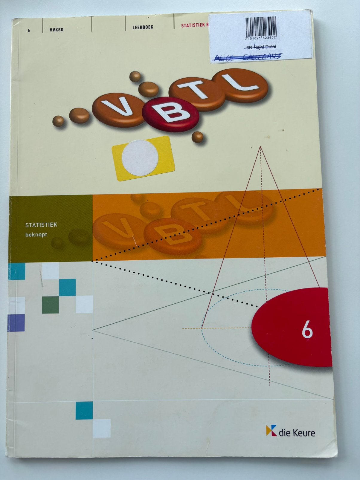 Leerboek VTBL Statistiek, Boeken, Schoolboeken, Ophalen of Verzenden, Gelezen, ASO, Wiskunde A