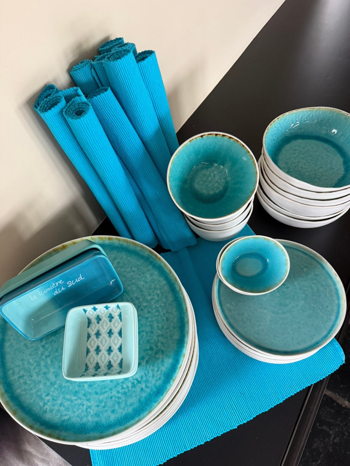 Servies cosy en trendy 39 stuks, Ophalen, Nieuw, Modern, Aardewerk