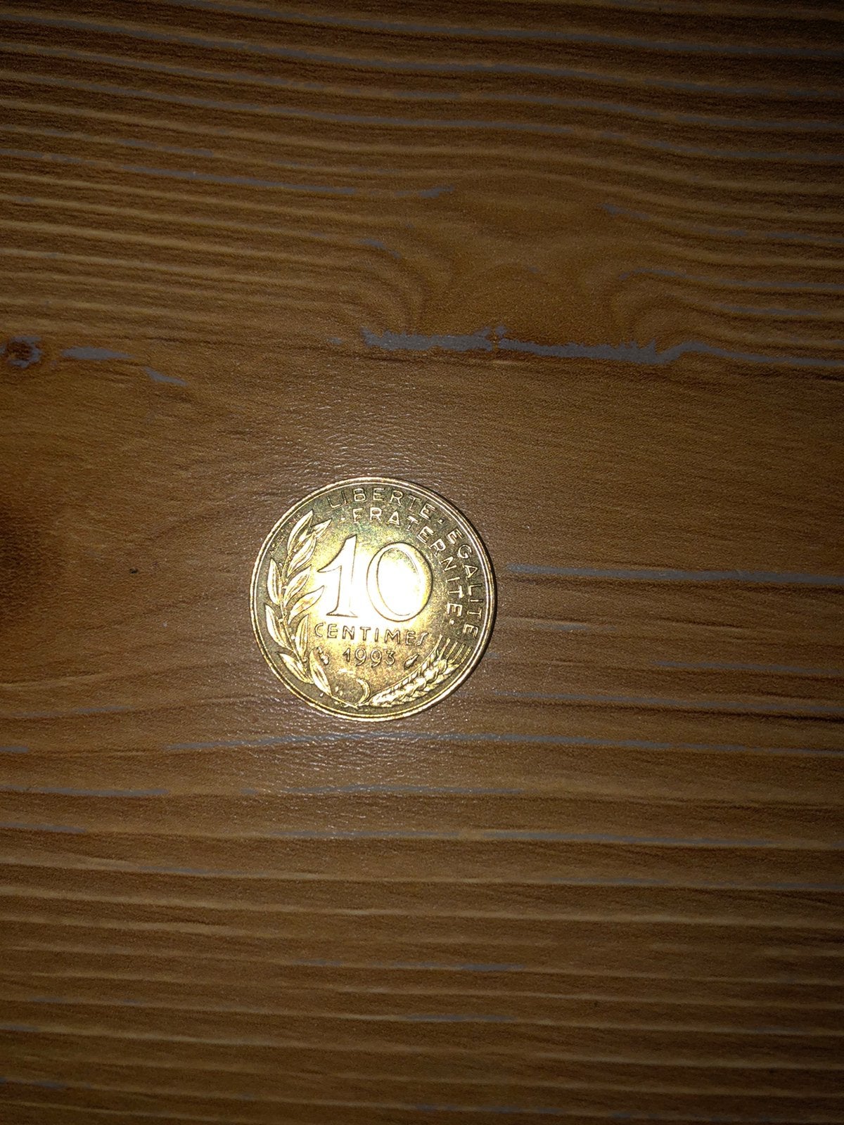 10 francs francais 1993, Enlèvement