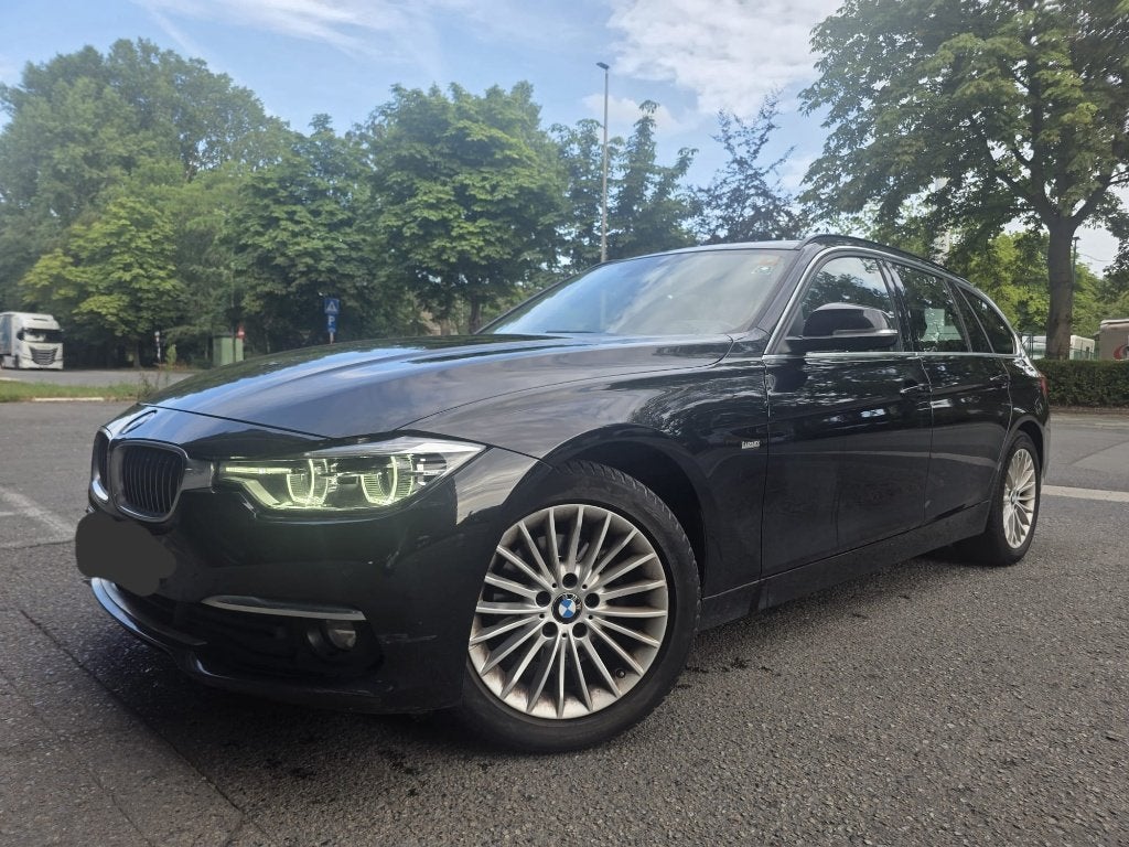 BMW 318D Touring/EURO 6b=2018/FULL= AUTOM+GPS+CUIR+LED/CT OK, Autos, BMW, Particulier, Série 3, ABS, Airbags, Air conditionné