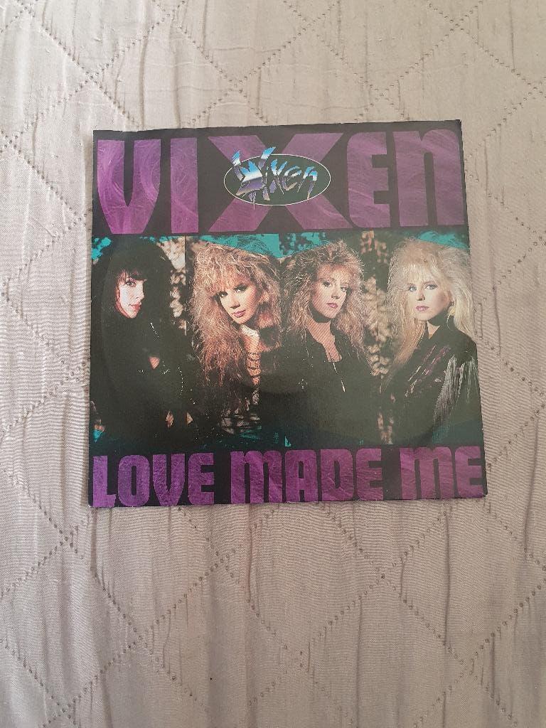 S - Vixen ‎– Love Made Me - 1988, Cd's en Dvd's, Vinyl Singles, 7 inch, Ophalen of Verzenden, Zo goed als nieuw, Rock en Metal