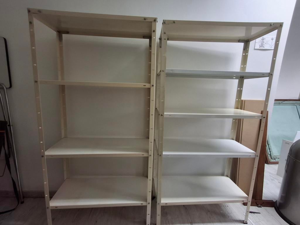 2 vintage atelierrekken, Huis en Inrichting, Ophalen, Gebruikt