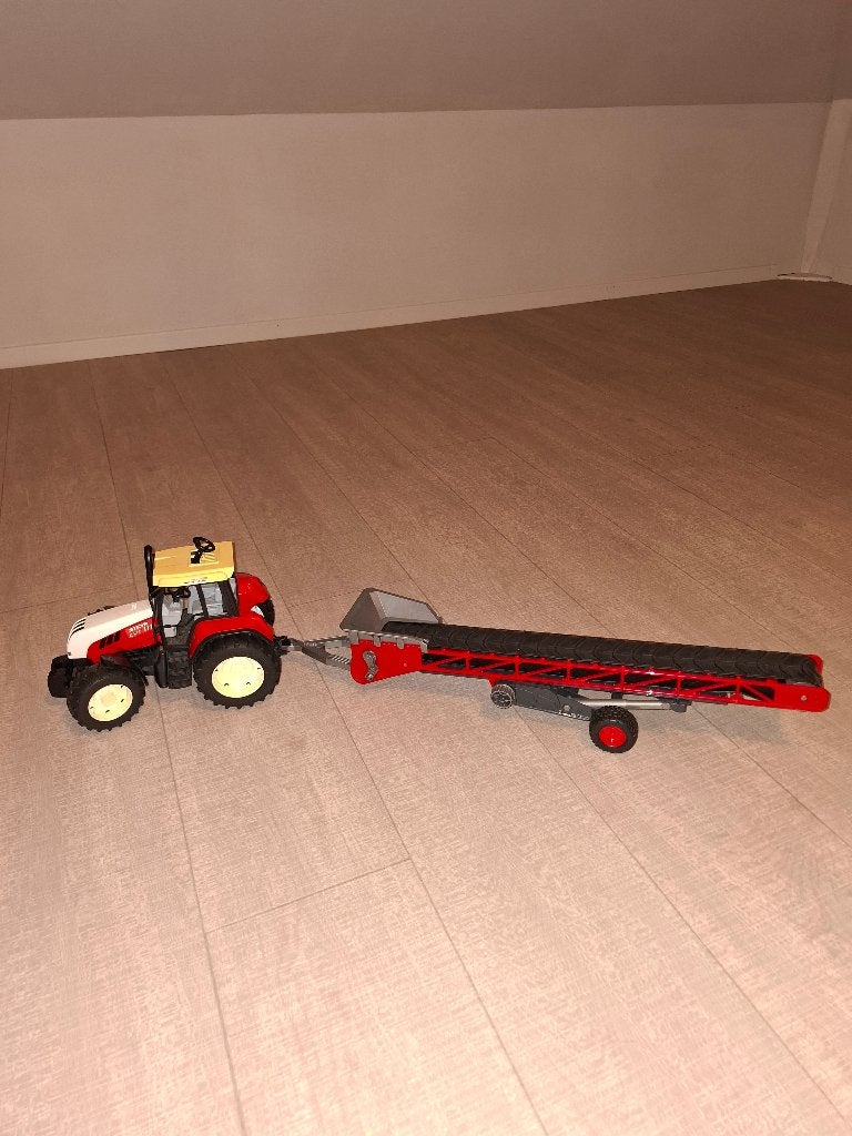 Bruder transportband, Ophalen