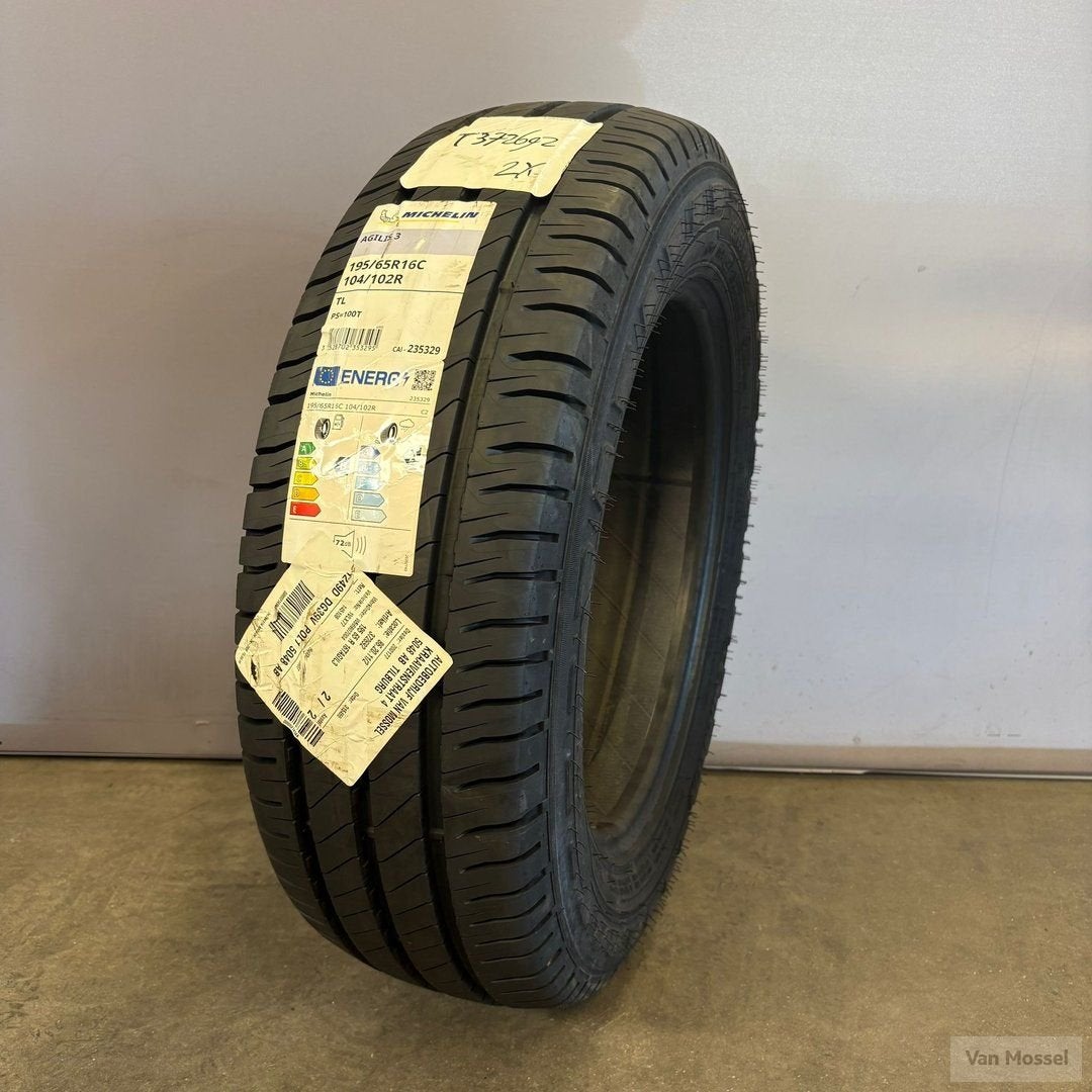 Michelin Agilis 3 195/65/R16C 104/102R, -, Ophalen of Verzenden, Band(en), -