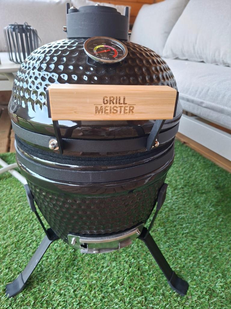 Kleine tafelmodel Grill meister/green egg, Tuin en Terras, Ophalen, Nieuw