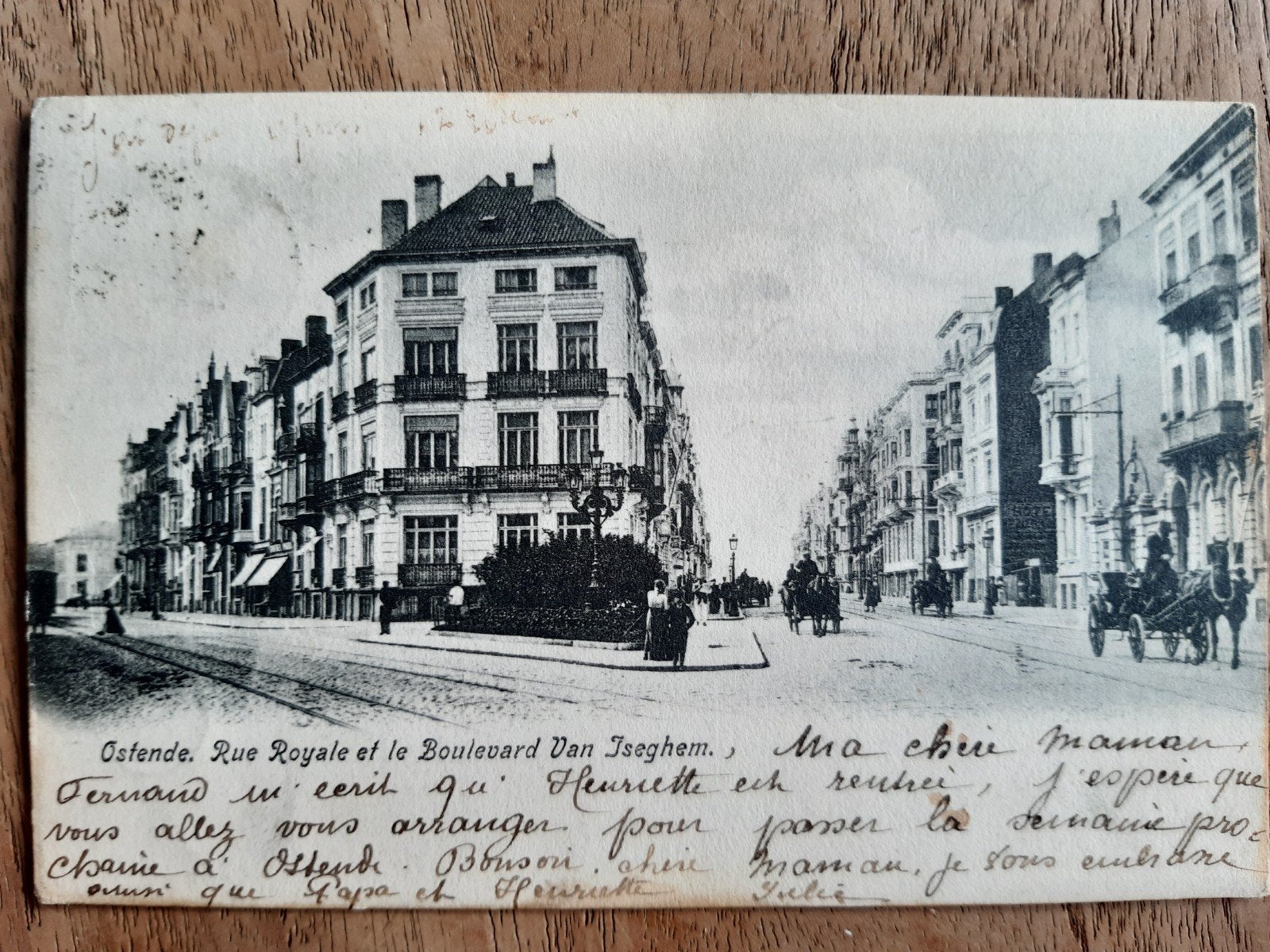 OSTENDE Rue royale 1904, Enlèvement ou Envoi