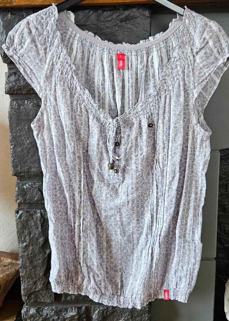 Blouse de marque EDC ESPRIT taille S, Ophalen of Verzenden, Zo goed als nieuw, Maat 36 (S), Grijs
