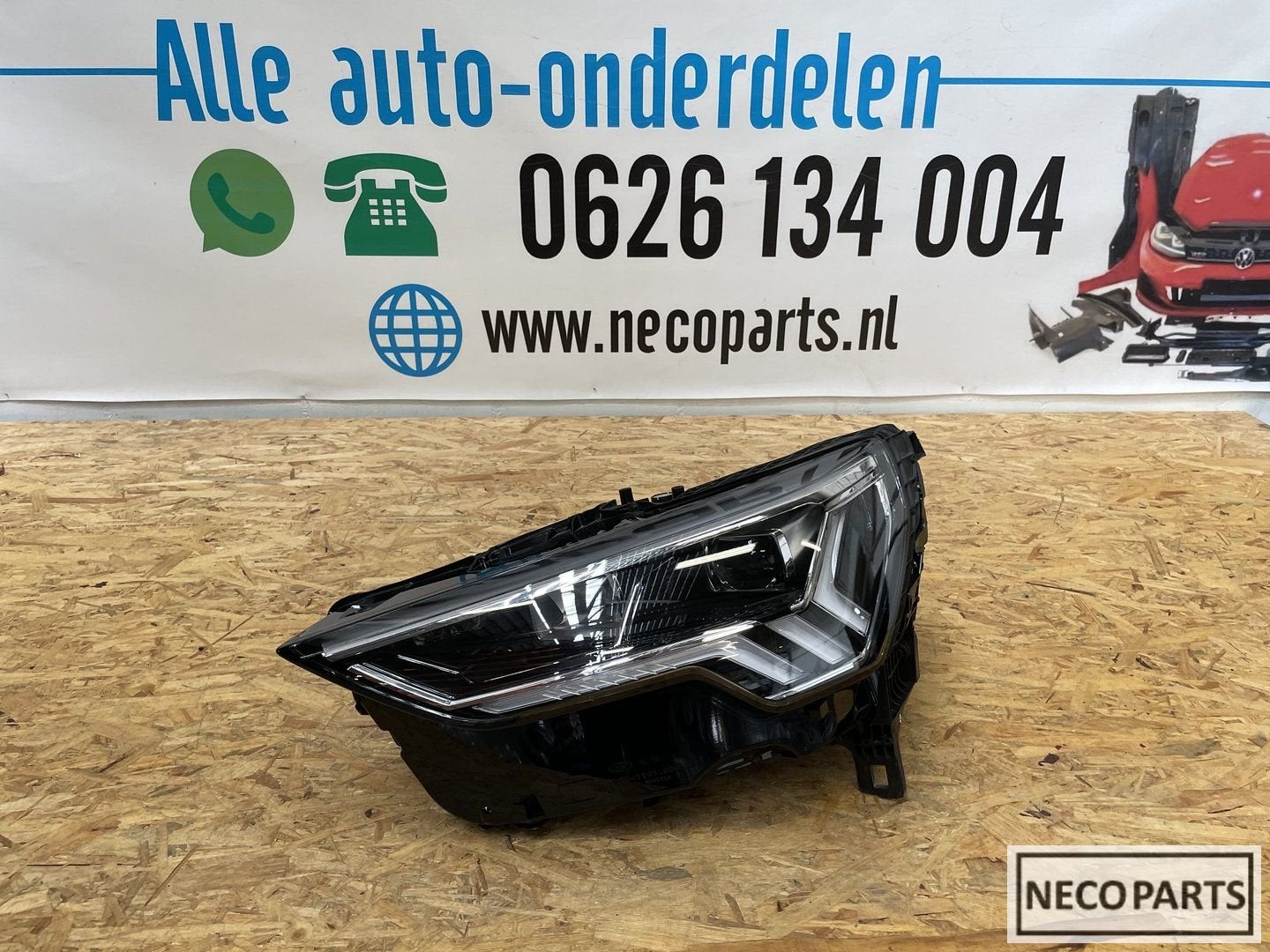 AUDI Q3 SQ3 83A VOL LED KOPLAMP LINKS 83A941033 ORIGINEEL, Gebruikt, -, -, -