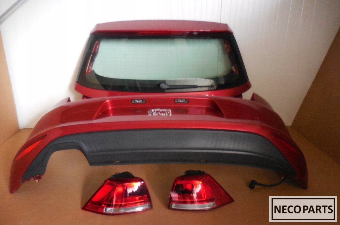 VW GOLF 7  COMPLETE ACHTERBUMPER MOTORKAPVERLICHTING LA3X !!, Gebruikt, -, Volkswagen, -