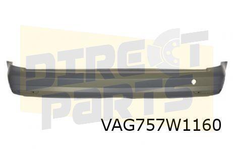 Volkswagen Caddy (7/15-12/20) Achterbumper (Maxi) (GRU) Orig, Neuf, Arrière, Volkswagen, -