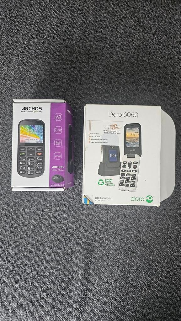 2 senioren gsm, Telecommunicatie, Ophalen