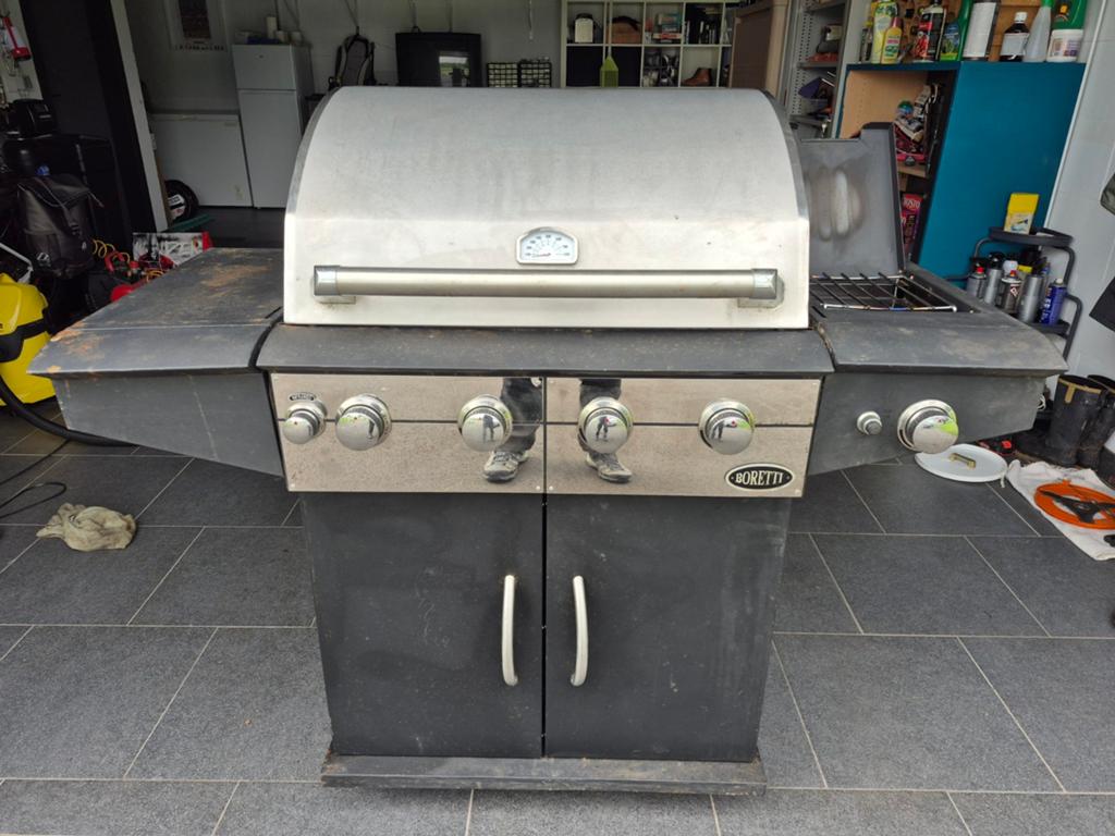 Bbq gaz Boretti Da Vinci, Tuin en Terras, Gasbarbecues, Ophalen, Gebruikt, Boretti