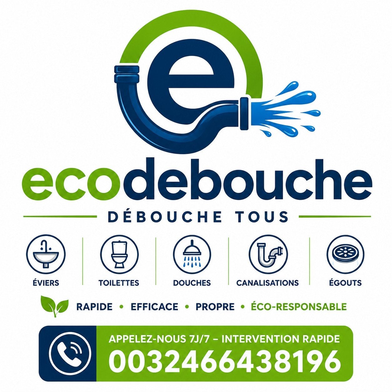 Service de débouchage et entretien