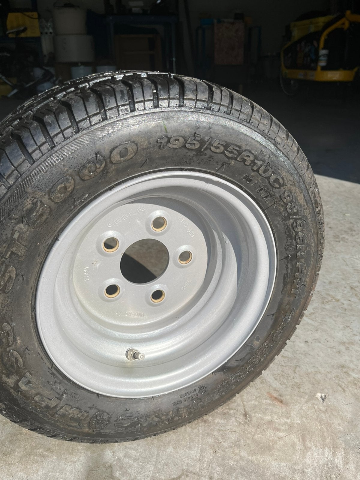 Reserve wiel Compass St5000. 195/55R10C 98/96N FRT, Auto diversen, Aanhangwagen-onderdelen, Ophalen, Zo goed als nieuw