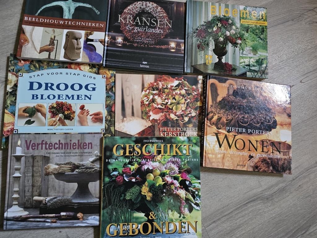 boeken Pieter Porters  Ivo Pauwels en verftechnieken, Ophalen, Zo goed als nieuw, Diverse auteurs, Interieur en Design