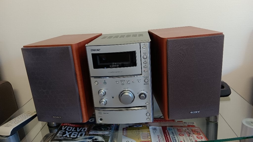 Sony CMT-CPX11, Ophalen, Cassettedeck, Zo goed als nieuw, Sony