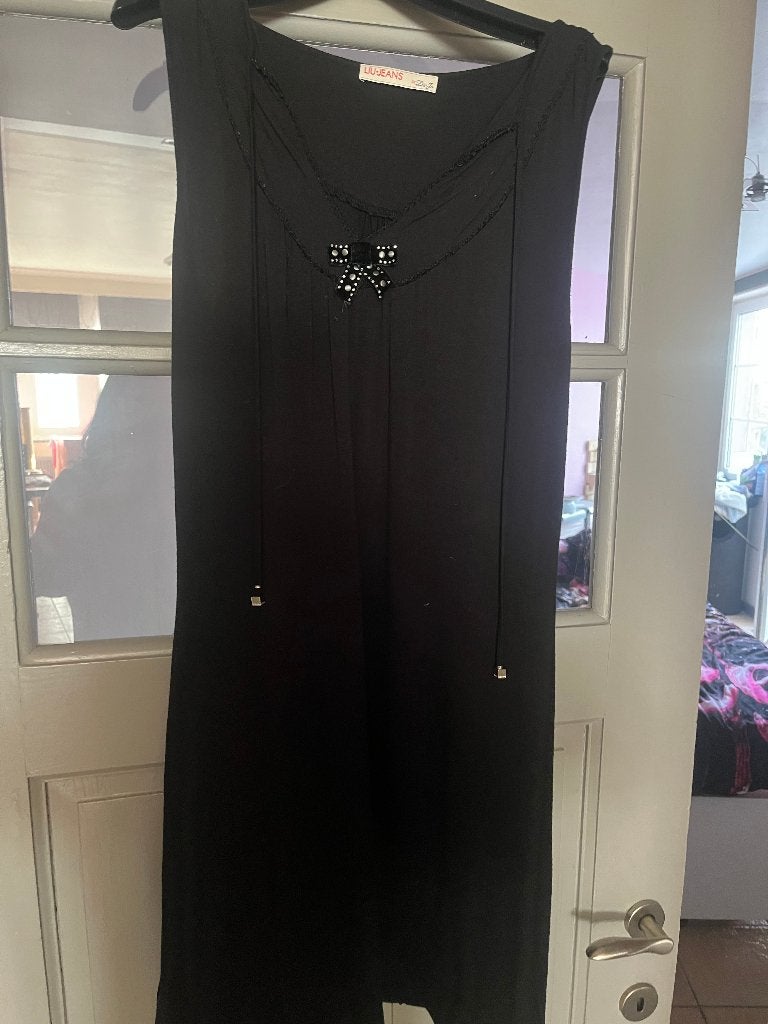 super cute kleedje Liu jeans by Liu Jo smal, Enlèvement ou Envoi, Noir, Au-dessus du genou, Taille 36 (S)