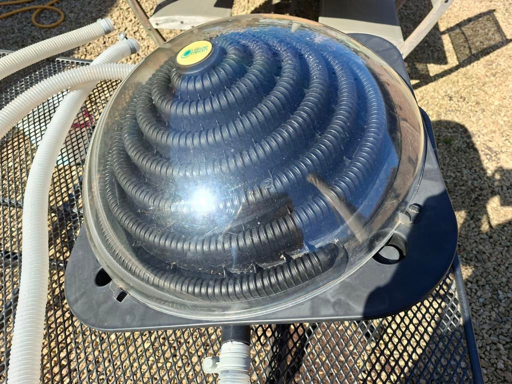 Zonneboiler solar zwembadverwarming, Ophalen