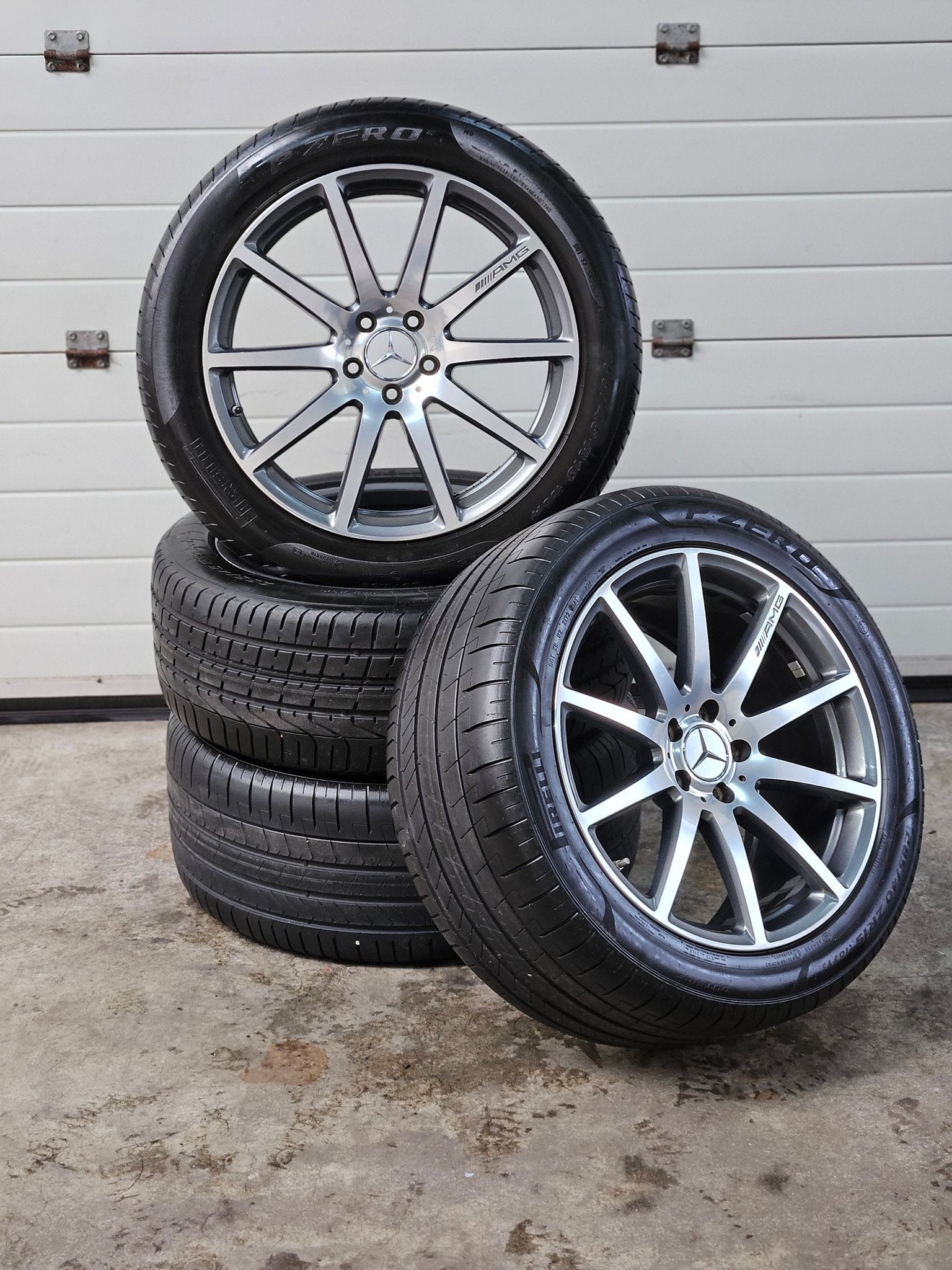 Mercedes S-Klasse S63 AMG W222 19 inch Pirelli Zomerbanden O, Pneus et Jantes, 255 mm, -, Véhicule de tourisme