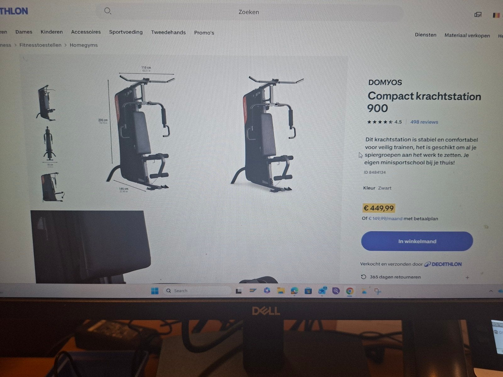 conpact krachtstation 900, Ophalen, Gebruikt, Domyos
