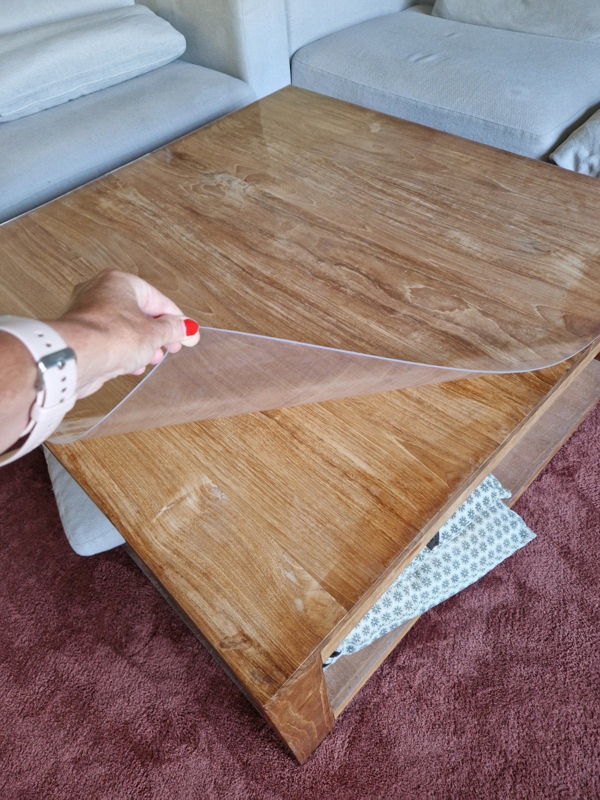 dressoir/tv-kast + salontafel, Ophalen, Gebruikt, Teakhout