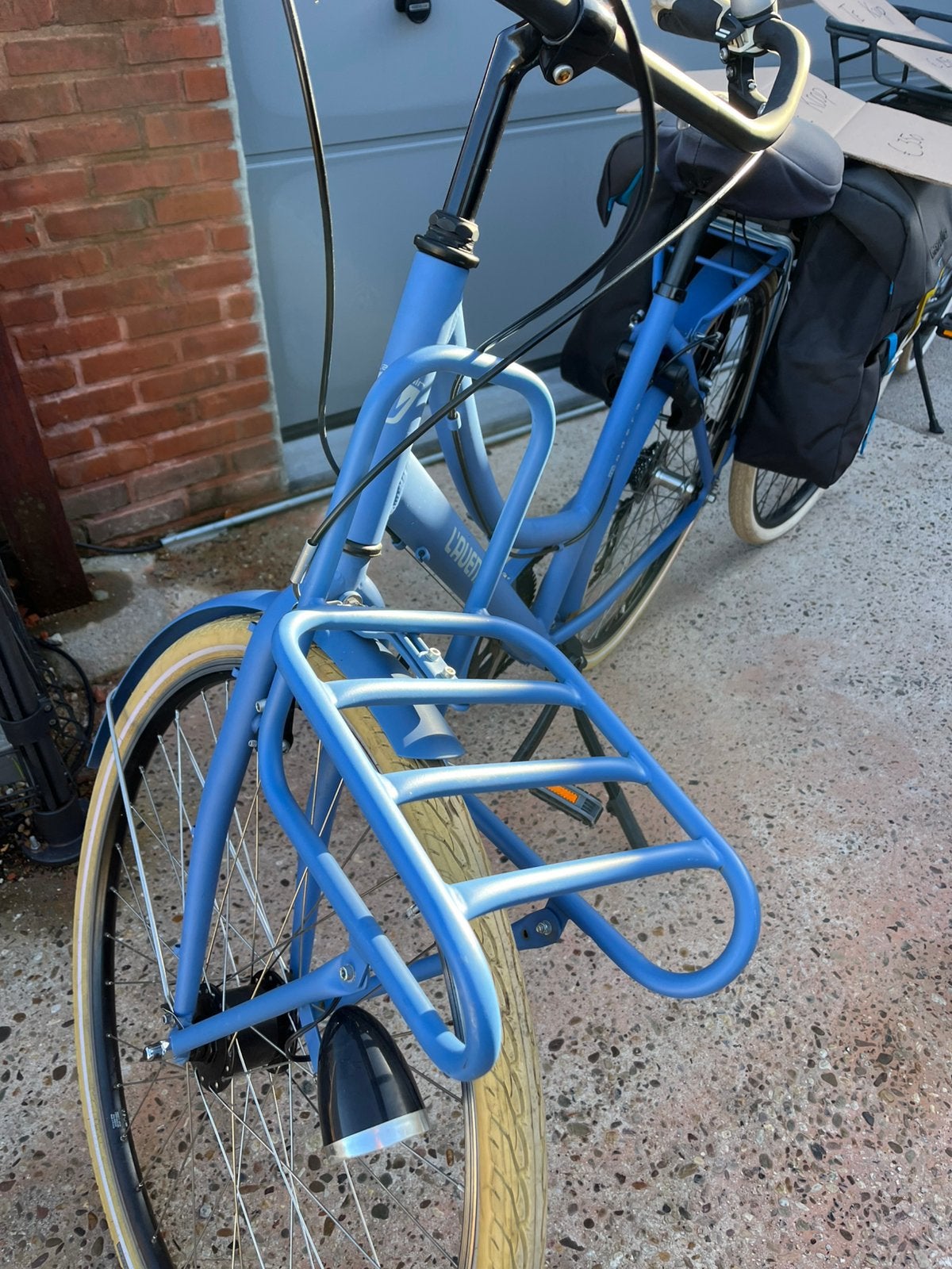 Blauwe damesfiets, Fietsen en Brommers, Ophalen, Zo goed als nieuw