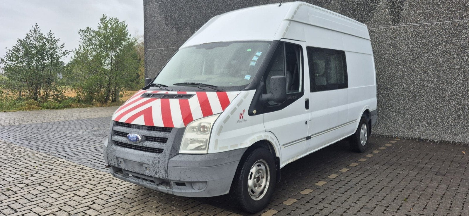 Ford Transit Diesel 16" 2010 Dubbele Cabine Euro 5, Autos, Achat, Entreprise, Diesel, Ford