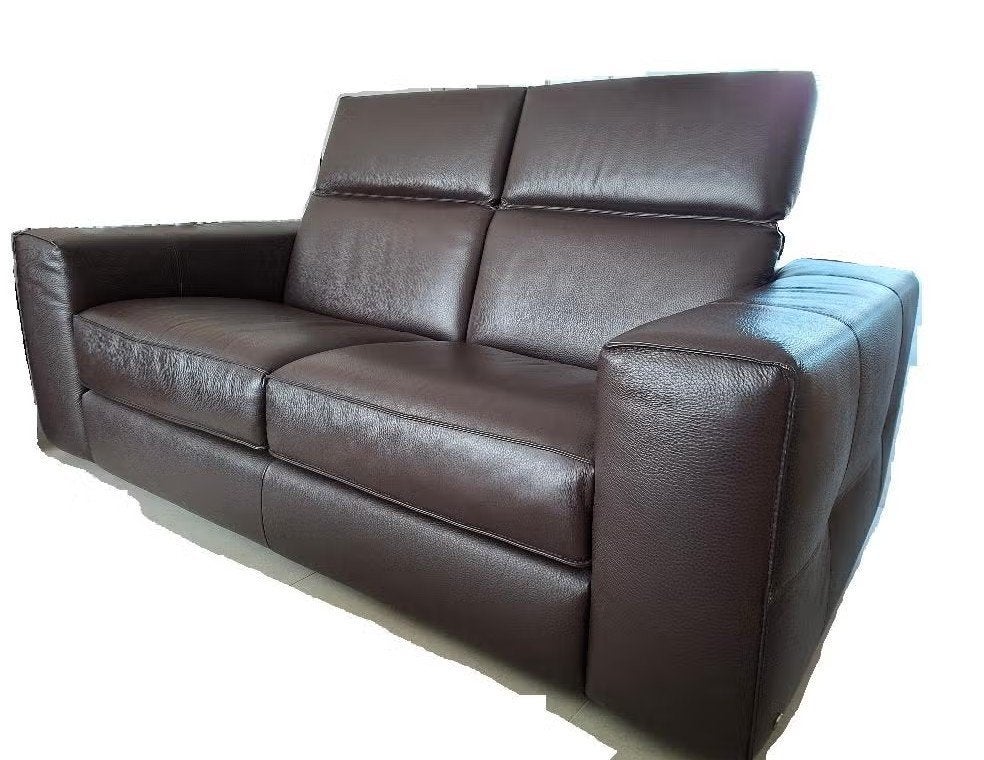 Natuzzi zetel - 2 zit zonder relax, Huis en Inrichting, Zetels | Zetels, Ophalen, Gebruikt, 100 tot 125 cm, 150 tot 200 cm