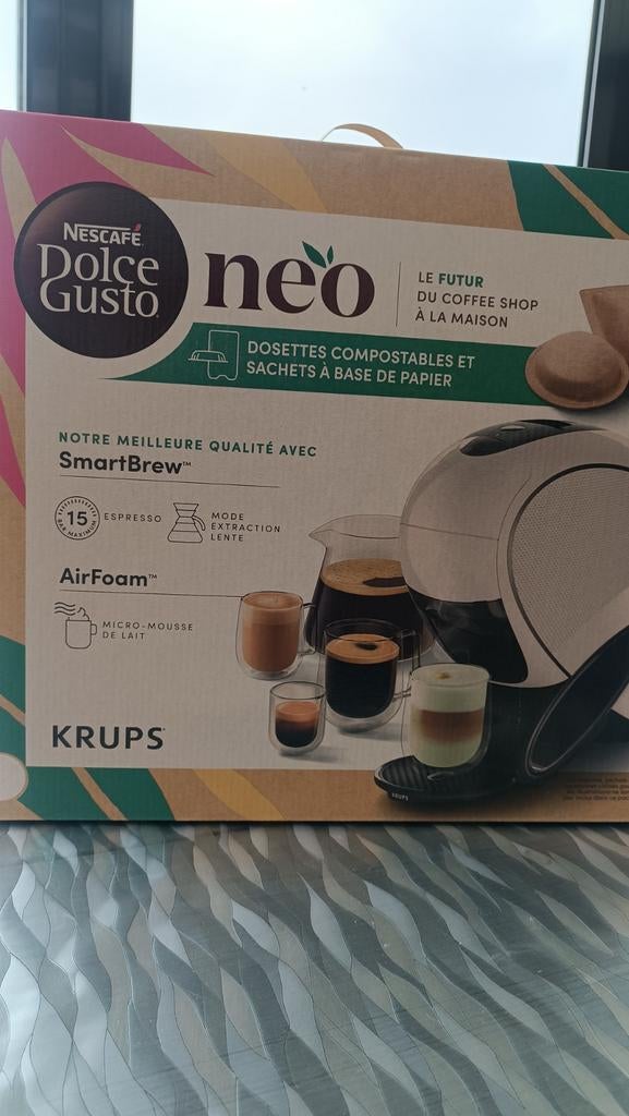 Dolce Gusto Neo, Elektronische apparatuur, Koffiezetapparaten, Espresso apparaat, Nieuw, 1 kopje, Koffiepads en cups
