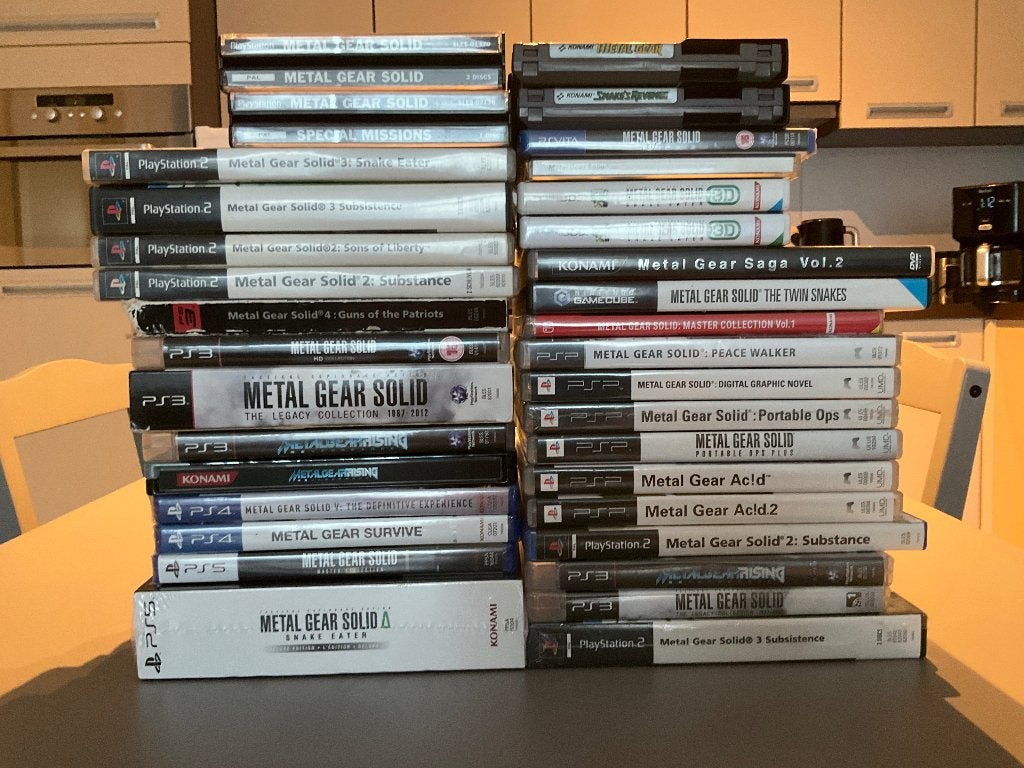 Grote verzameling Metal Gear Solid games, Games en Spelcomputers, Avontuur en Actie, Vanaf 18 jaar, 1 speler, Nieuw