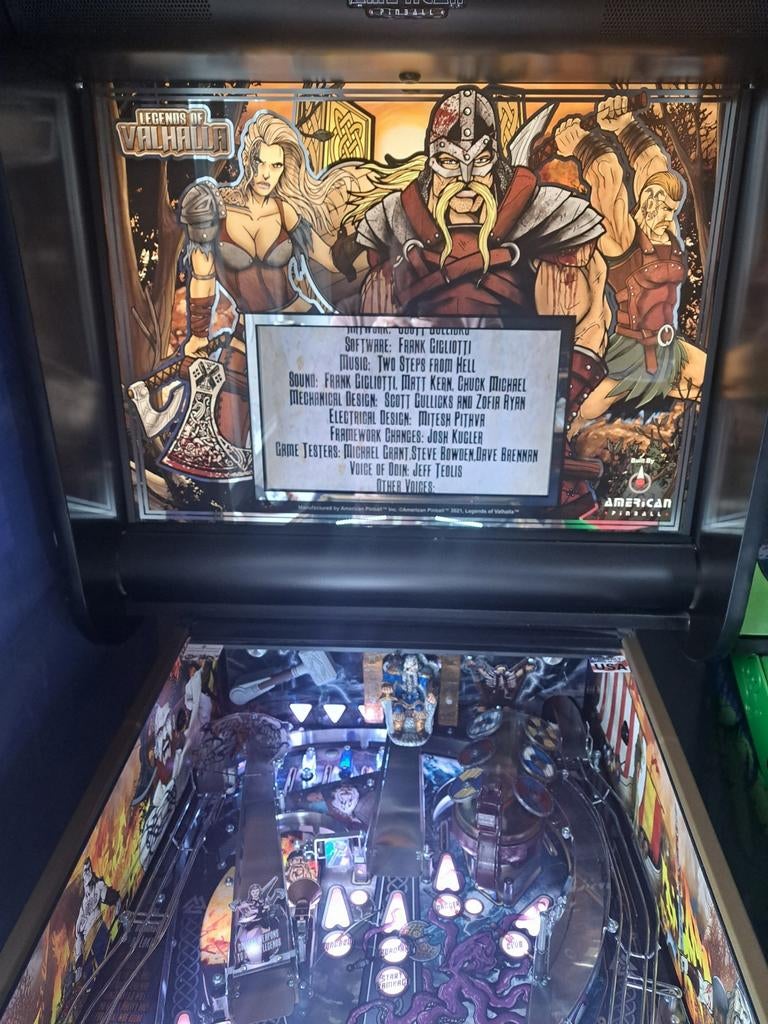 Flipper legend of valhalla deluxe, Ophalen of Verzenden