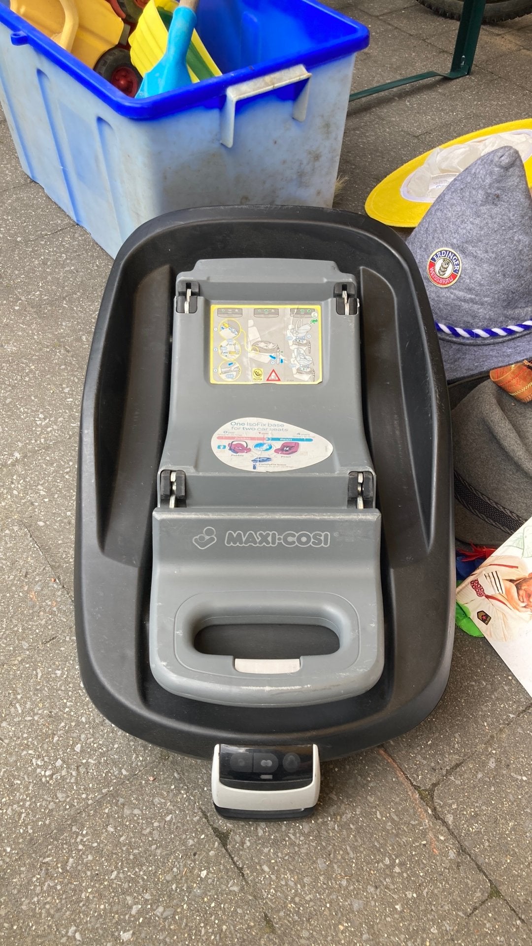 Maxicosi familyfix / isofix, Zo goed als nieuw, Isofix, Maxi-Cosi, Ophalen