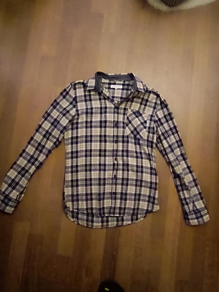 Geruit hemd heren League Danois M, Kleding | Dames, Ophalen of Verzenden, Blauw