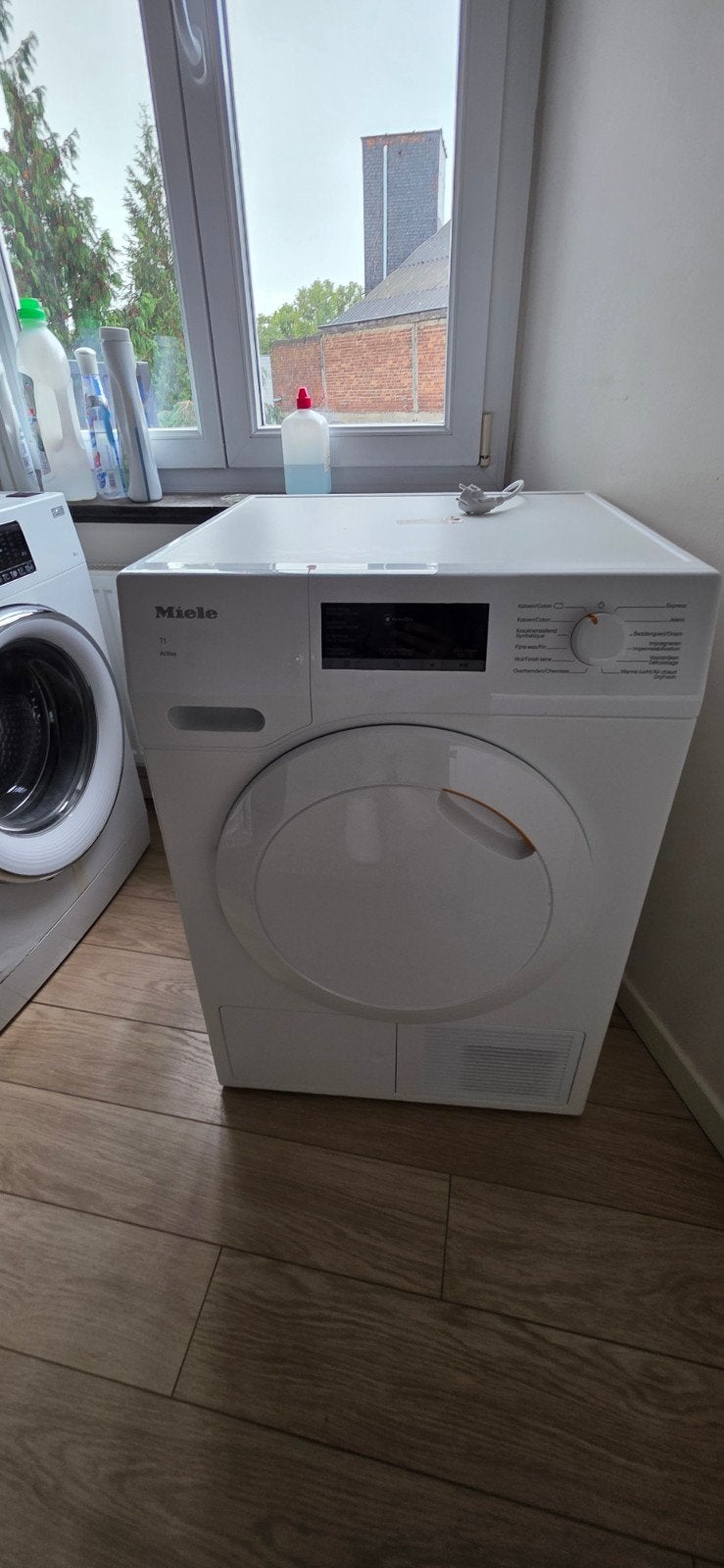 Droogkast warmtepomp 7kg - Miele, Elektronische apparatuur, Ophalen, 6 tot 8 kg, Zo goed als nieuw, Voorlader