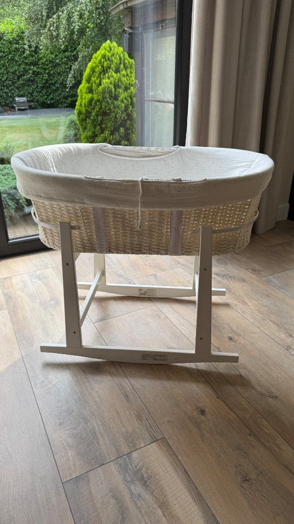Kinderwieg, Ophalen, Zo goed als nieuw, Minder dan 140 cm, Matras